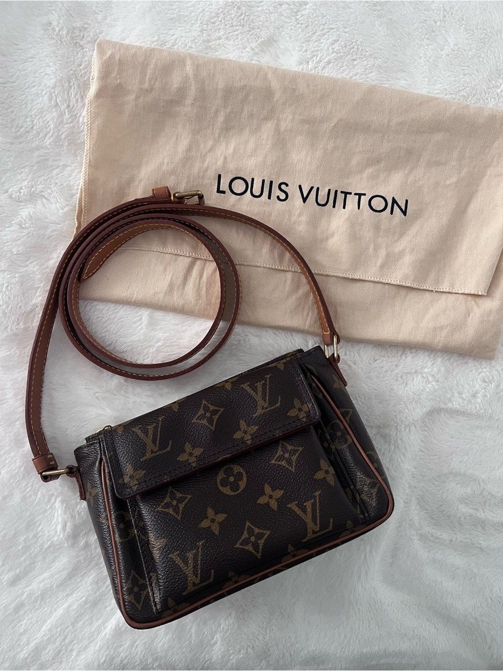 Louis Vuitton Viva Cite PM Crossbody Bag, Monogram, Mini Bag, Vintage